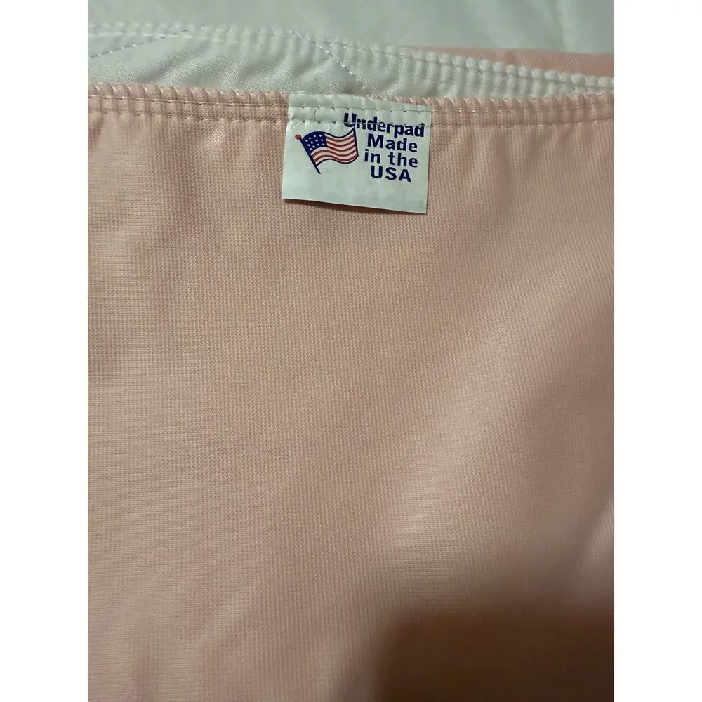 Reusable Washable Dog Pee Pad 32 x 34 Pink Waterproof. Pet Training Mat USA